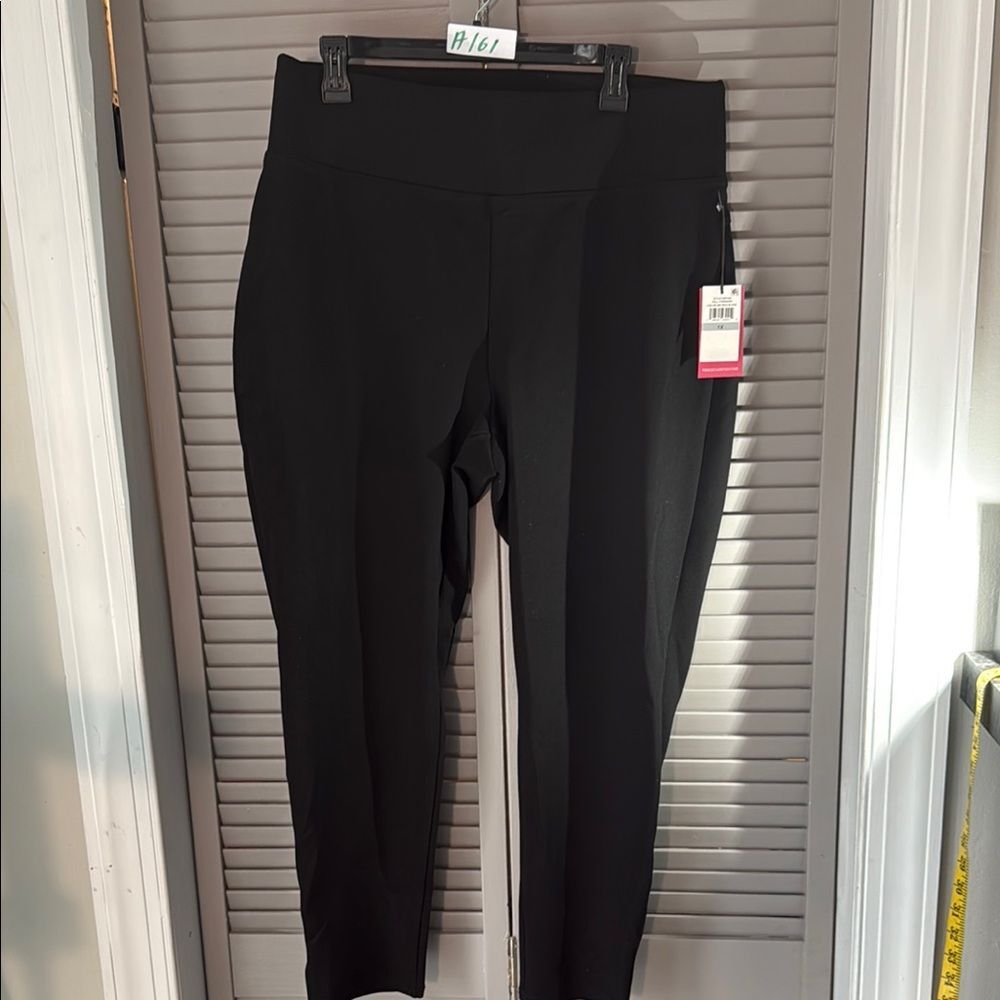 Vince Camuto Black High-Waisted Trousers